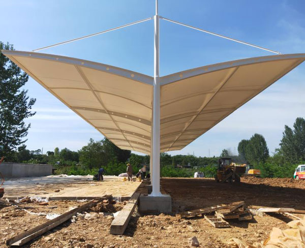 义乌充电桩膜结构棚的维护工作有哪些？