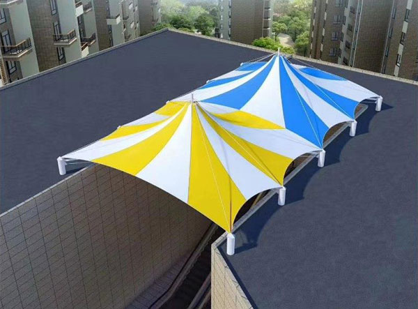 义务景观膜结构棚带来的效果与优点